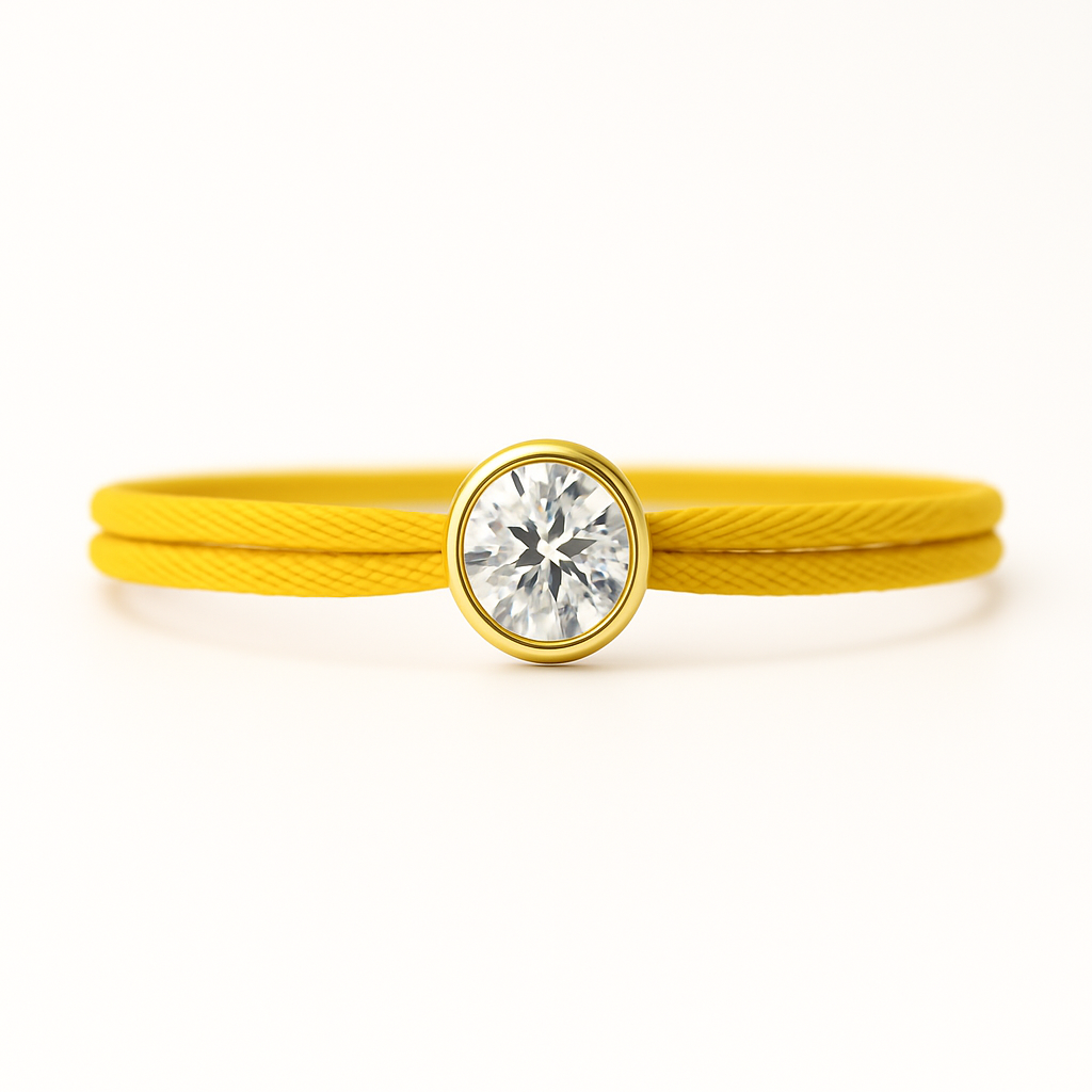 "Avec Moi" Brilliant Bracelet Yellow