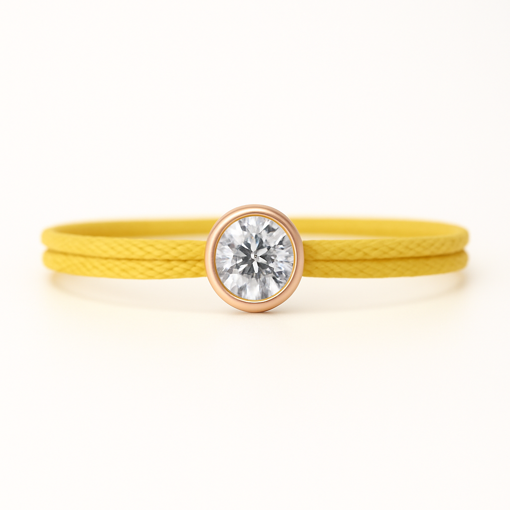 "Avec Moi" Brilliant Bracelet Yellow