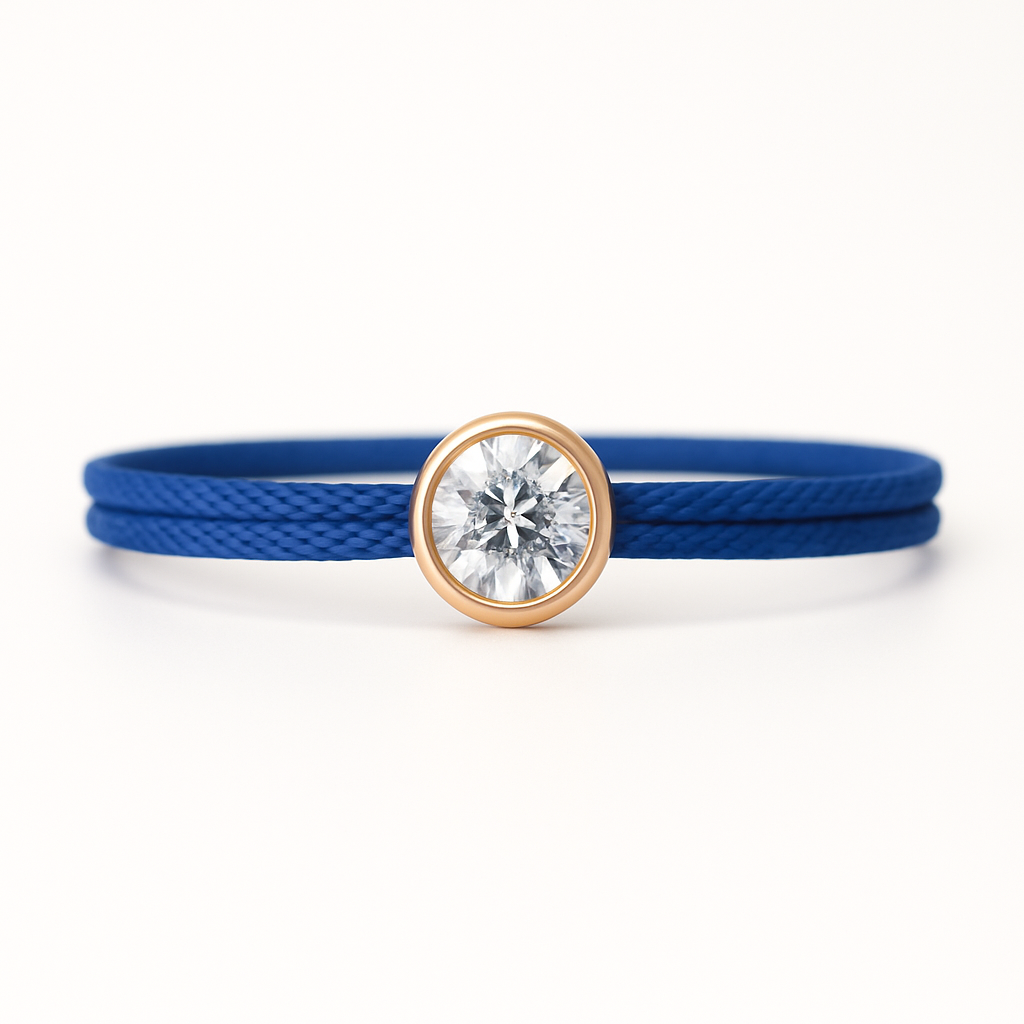"Avec Moi" Brilliant Royal Blue Bracelet