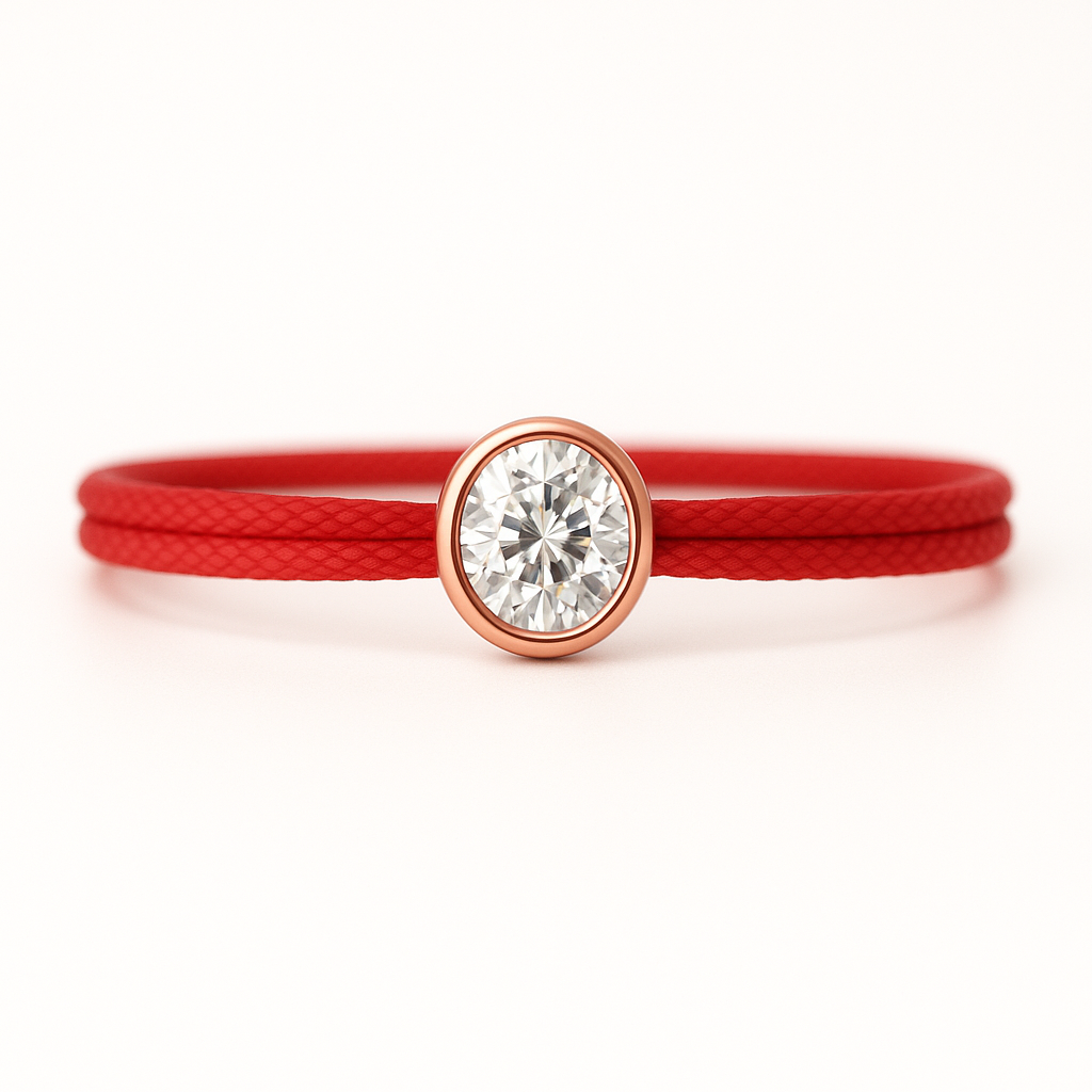 "Avec Moi" Brilliant Red Bracelet