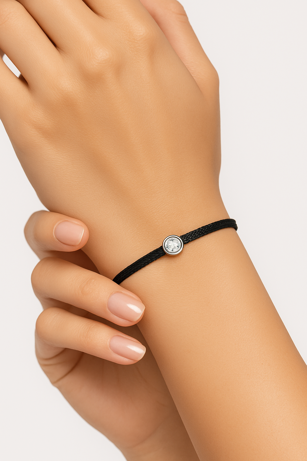 "Avec Moi" Brilliant Black Bracelet