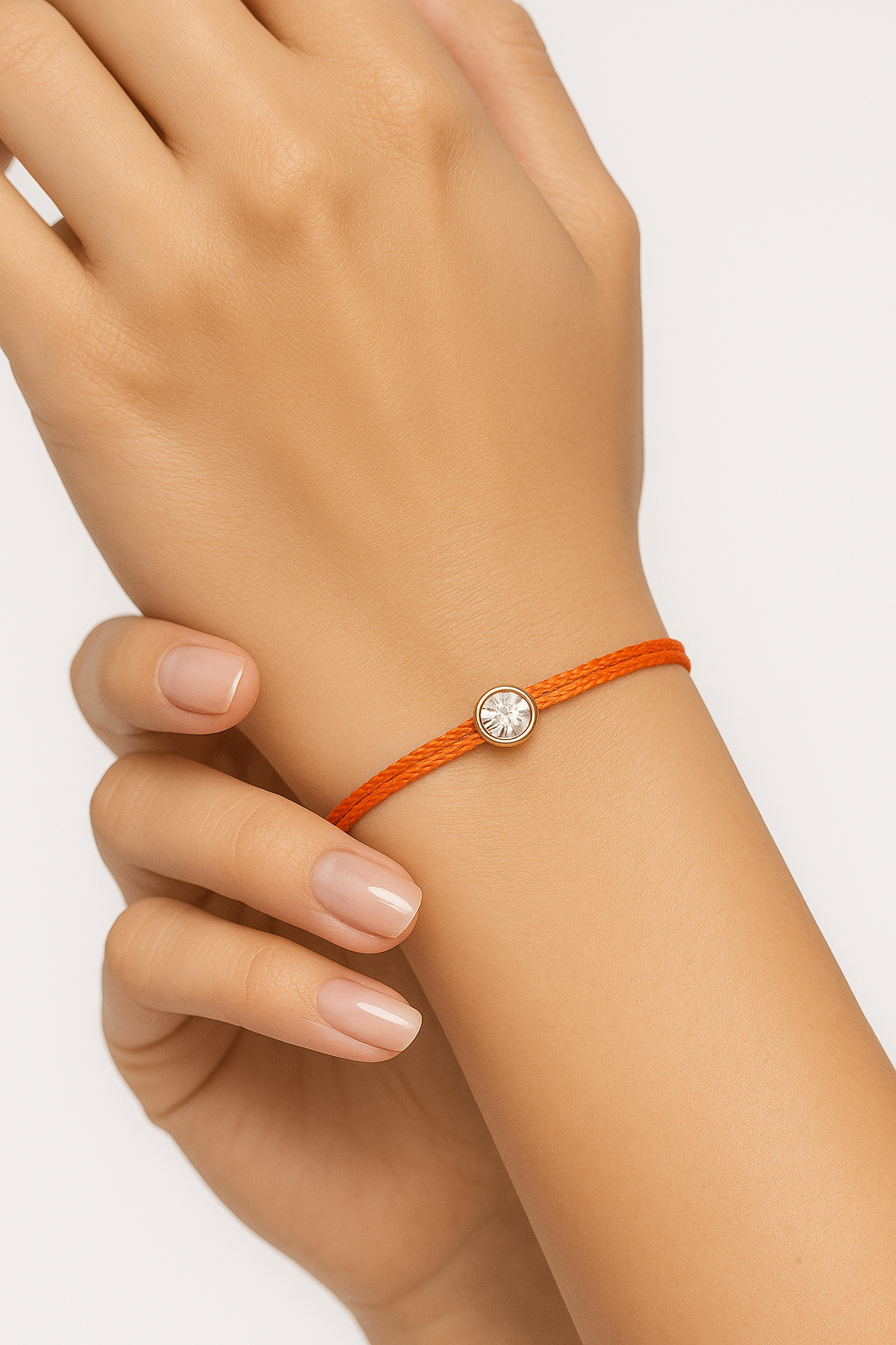 "Avec Moi" Brilliant Orange Bracelet