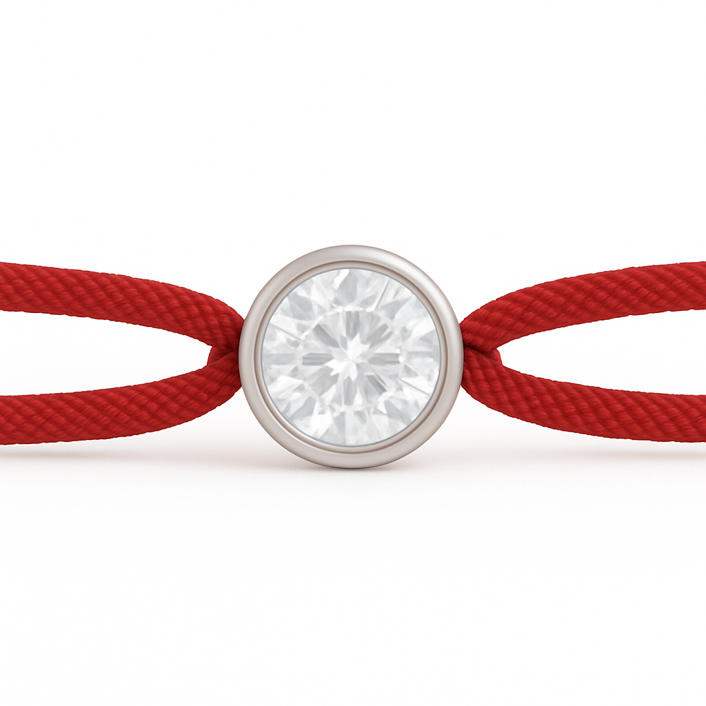 "Avec Moi" Brilliant Red Bracelet