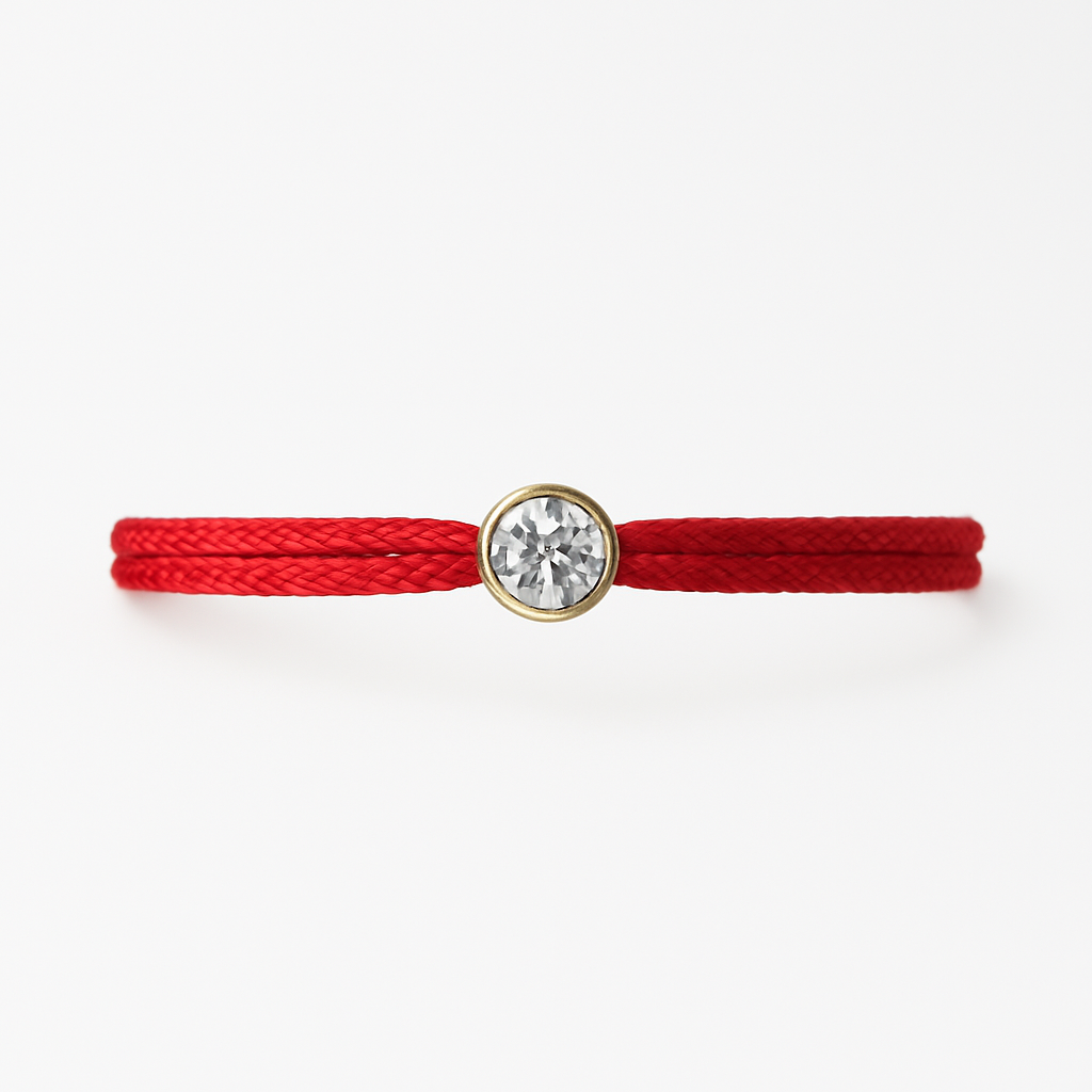"Avec Moi" Brilliant Red Bracelet