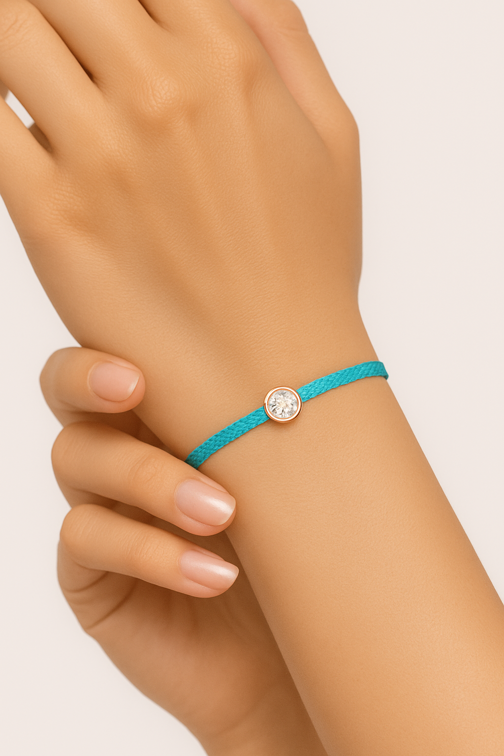"Avec Moi" Brilliant Bracelet Turquoise
